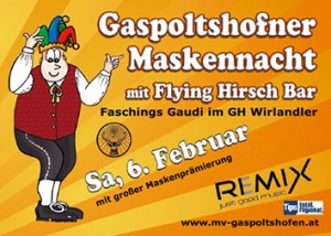 Gaspoltshofner Maskennacht 2016